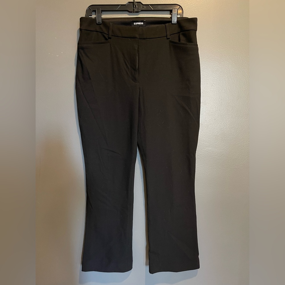 Express Classic Black Trousers